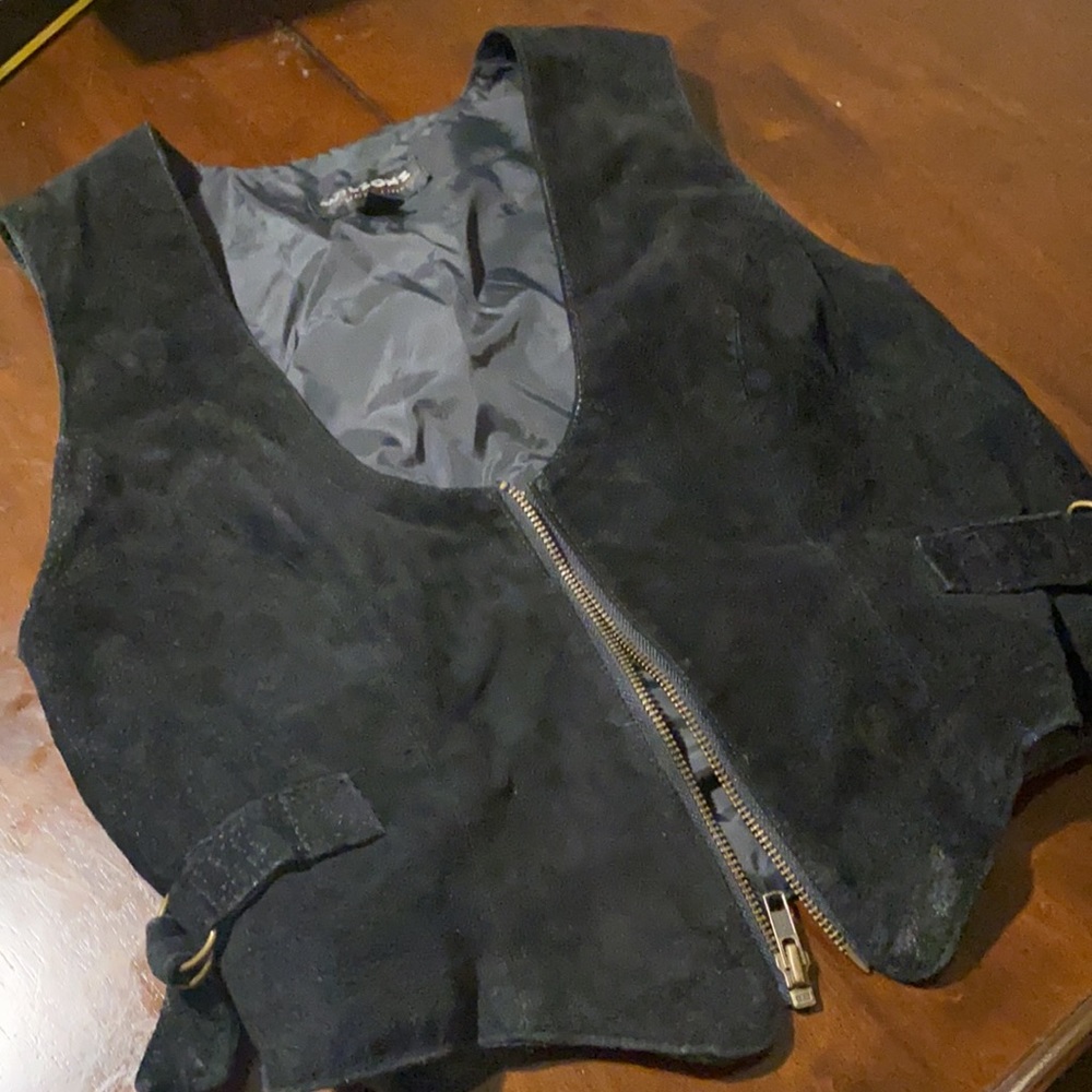 WILSONS LEATHER MINI VEST - Picture 2 of 4